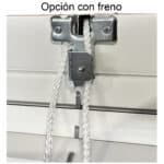 Persianas pvc con freno | Persianas plástico exterior